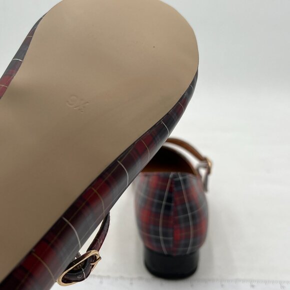 FYS  Round Toe Mary Janes Cute Slim Strap Ballet Flats Comfy Walking School Off - Picture 5 of 7